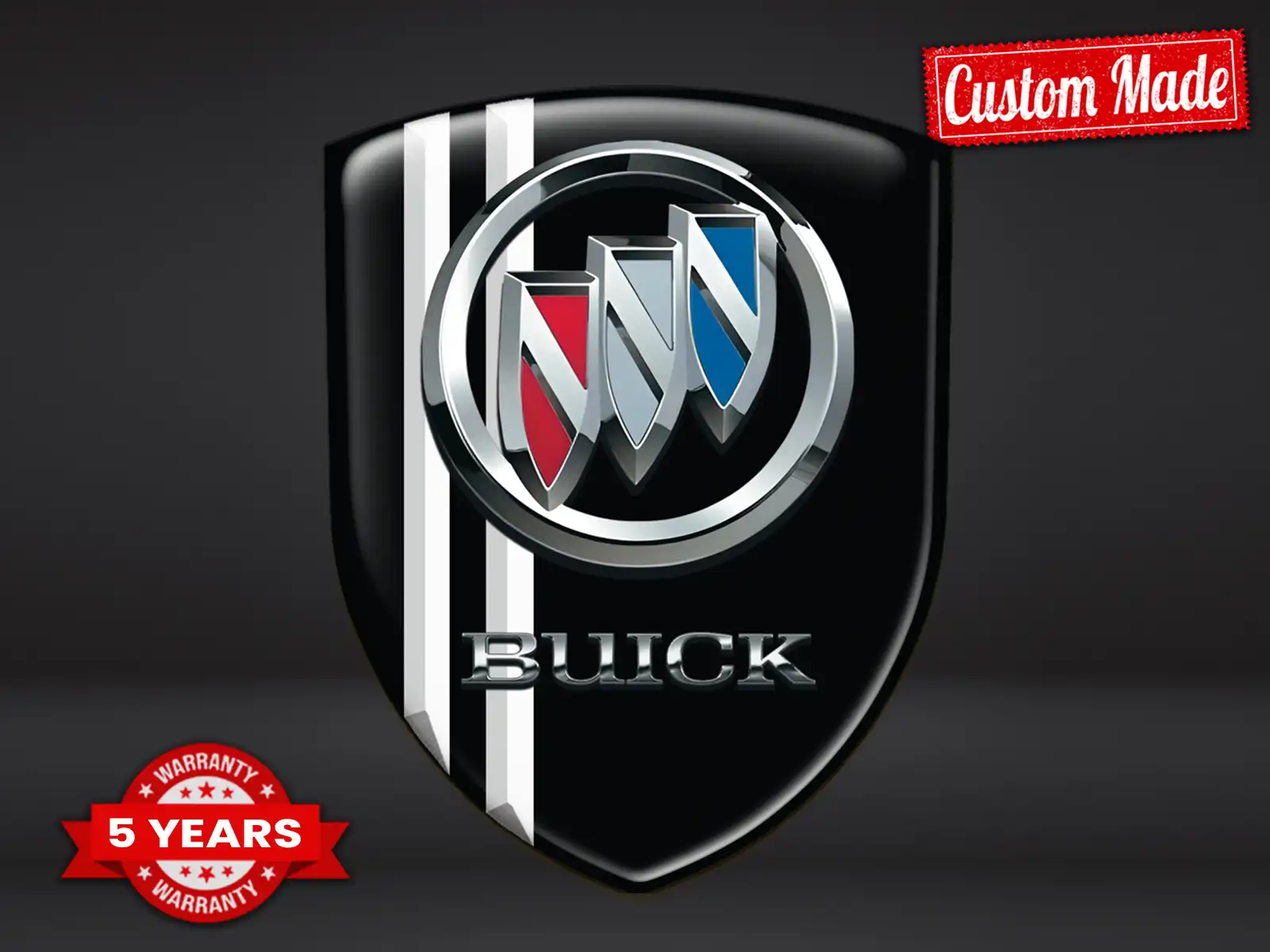 Buick Pegatinas Traseras Camiones Edición Lujo Universal